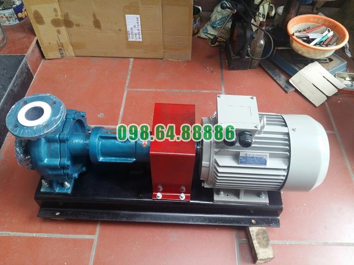 Bơm dầu truyền nhiệt RY80-50-200 Cột áp 50 m, công suất 15 kW, lưu lượng 50 m3/h